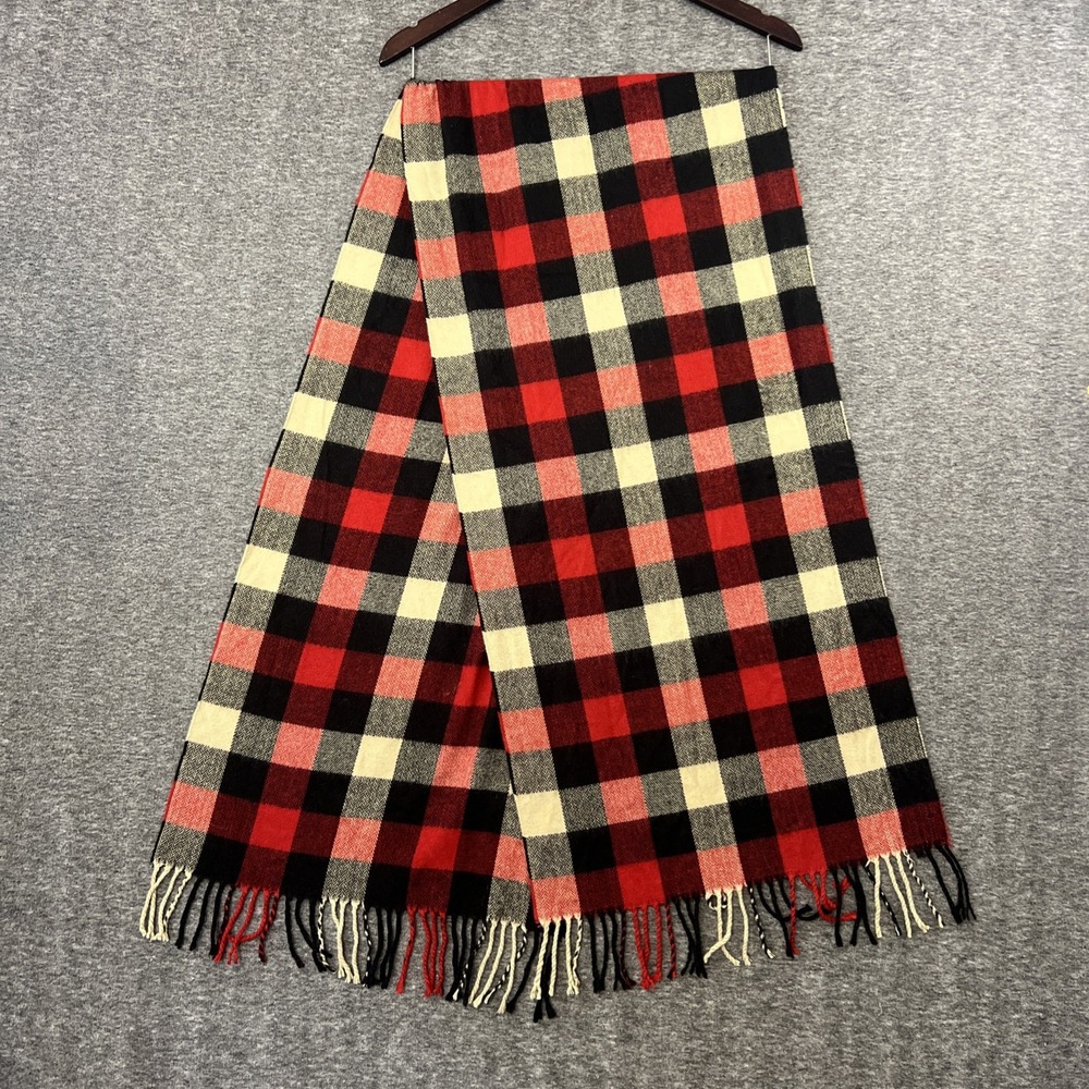 American Eagle Outfitters Wrap Scarf Approx 16.5x70 Mens Womens Plaid‎ Tartan
